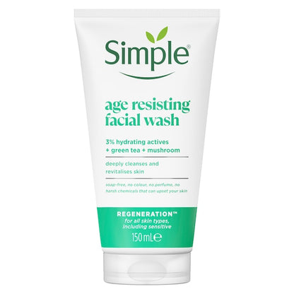 Simple Age Resisting Facial Wash (150ml)