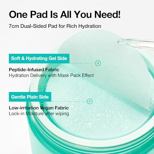 Anua PDRN 100 Hyaluronic Acid Glow Pad  (60 pads)