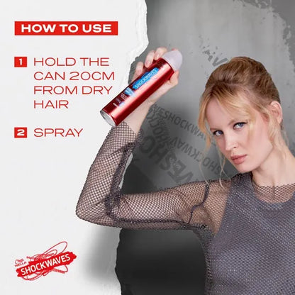 Wella Shockwaves Ultra Strong Power Hold Hairspray (250ml)