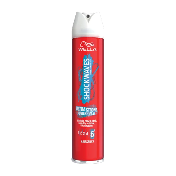 Buy Online Wella Shockwaves Ultra Strong Hold Styling Hairspray