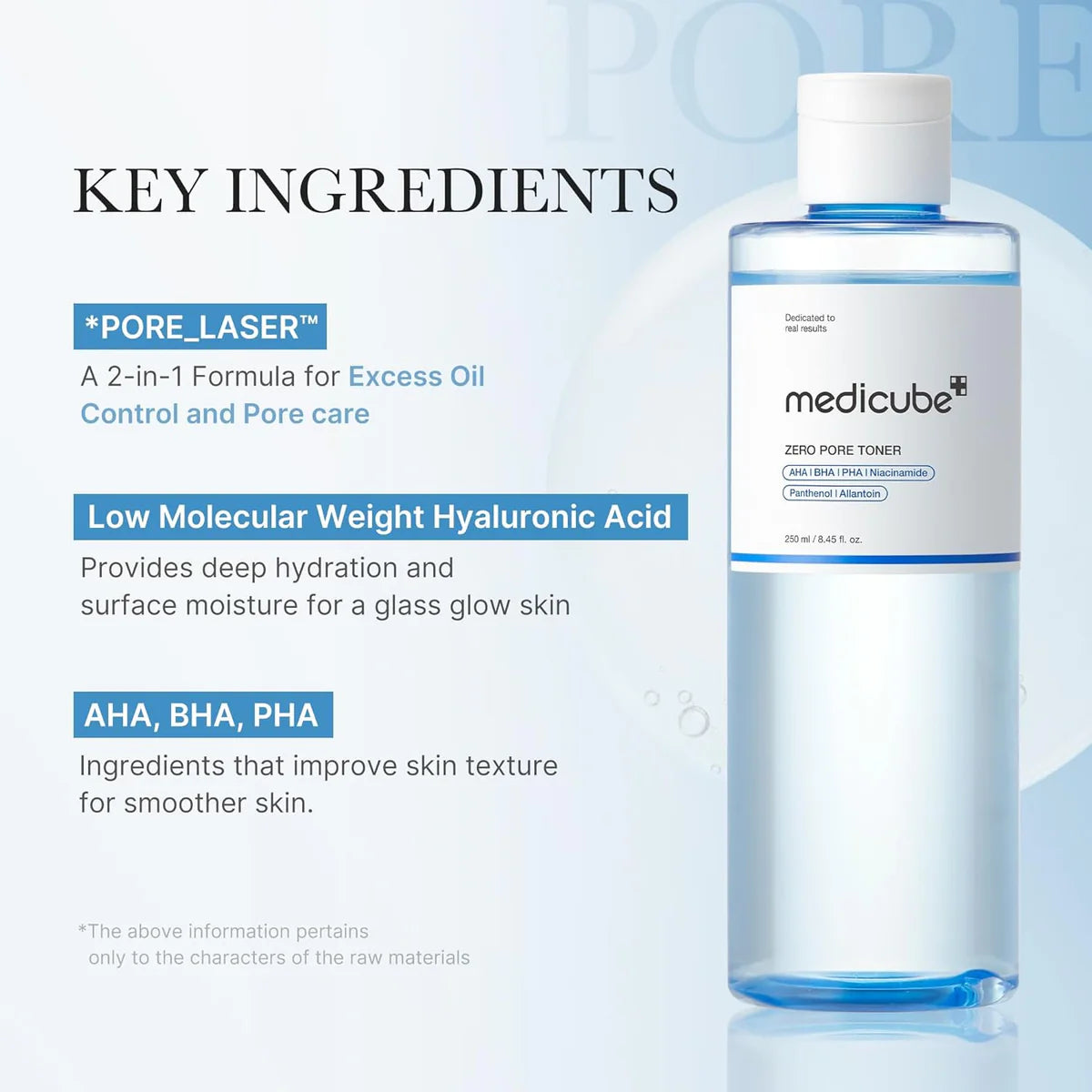 Medicube Zero Pore Toner (250ml)