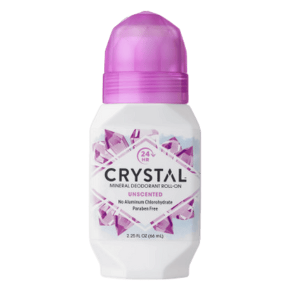 Crystal Mineral Deodorant Roll-on Unscented (66ml)