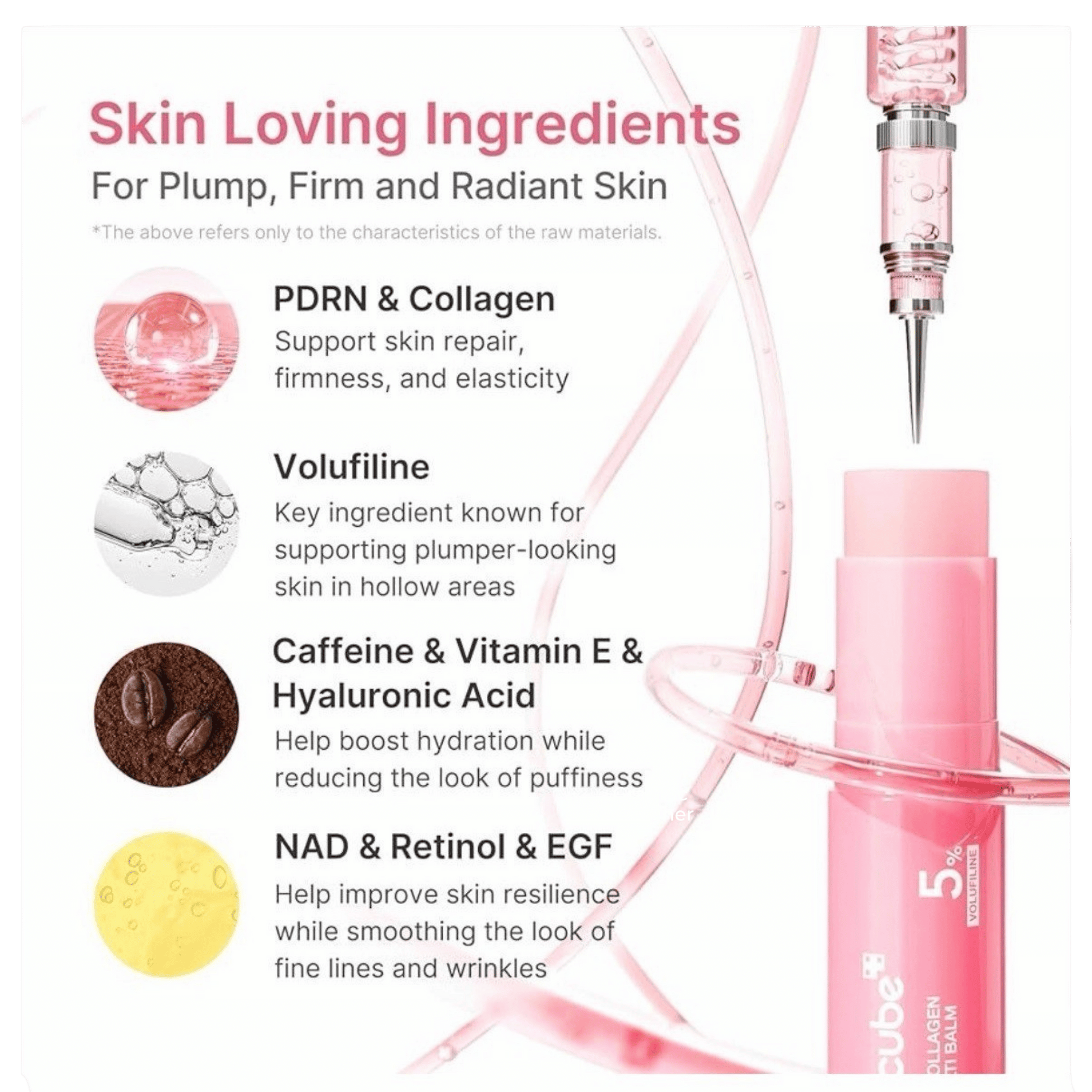 Medicube PDRN Pink Collagen Volume Multi Balm Stick Pdrn Coolagne
