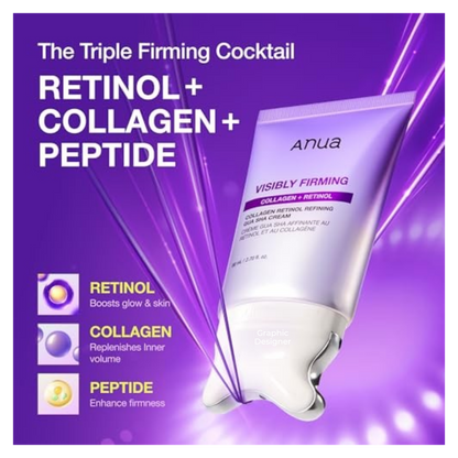 Impoted Auna Visibly Firming Collagen Retinol Gua Sha Cream 