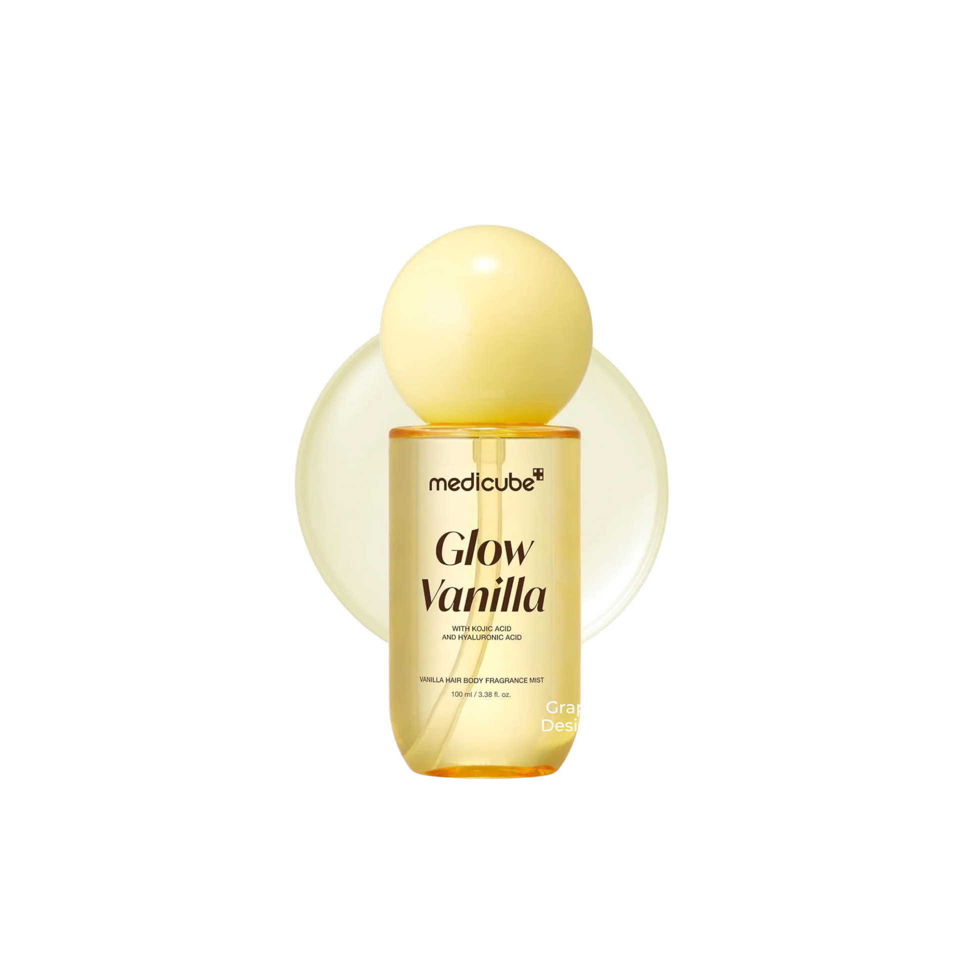 Imported Medicube Glow Vanilla Hair Body Fragrance Mist