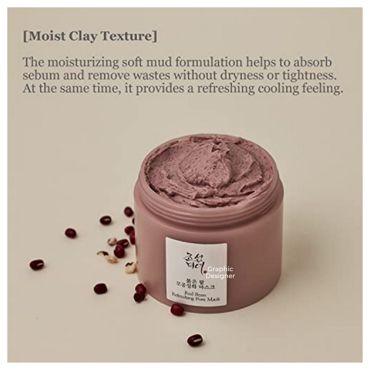Beauty of Joseon Red Bean Refreshing Pore Mask 