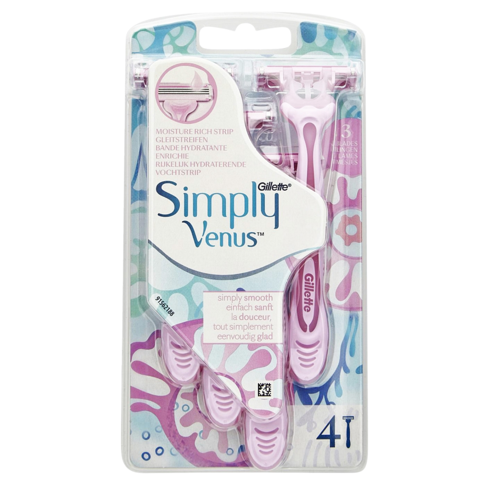Buy Online  Gillette Simply Venus 3 Women's Disposable Razors In Pakistan