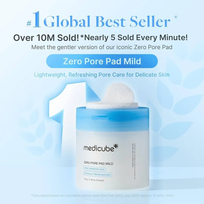 Global Best Seller Medicube Zero Pore Pad Mild 
