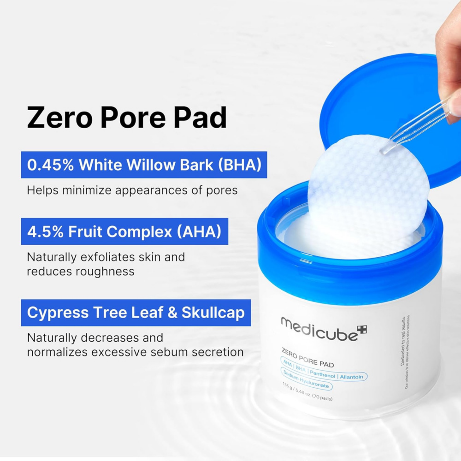  Medicube Zero Pore Pad Mild 