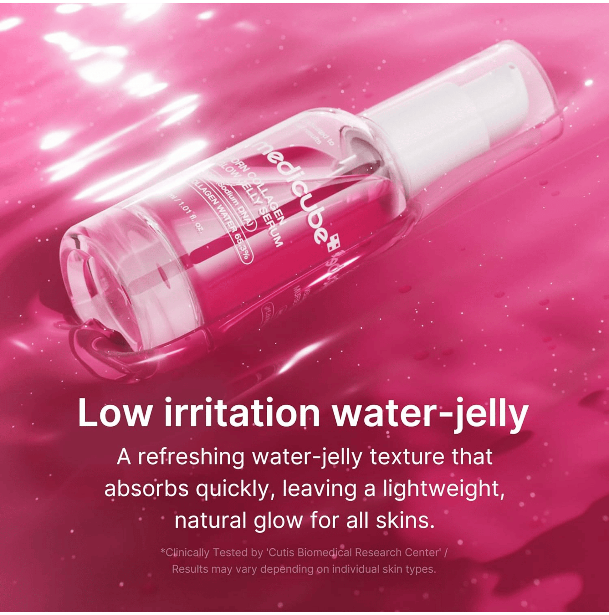 Original Medicube PDRN Collagen Glow Jelly Serum 