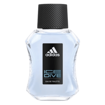 Adidas Ice Dive Eau De Toilette for Men (50ml) – Fresh, masculine fragrance with cool aquatic and citrus notes, perfect for daily wear and long-lasting confidence – Available at SkinStash.pk