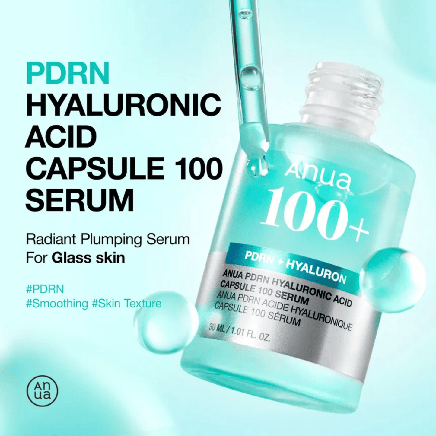 Anua Pdrn Hyaluronic Acid Capsule 100 Serum (30ml)