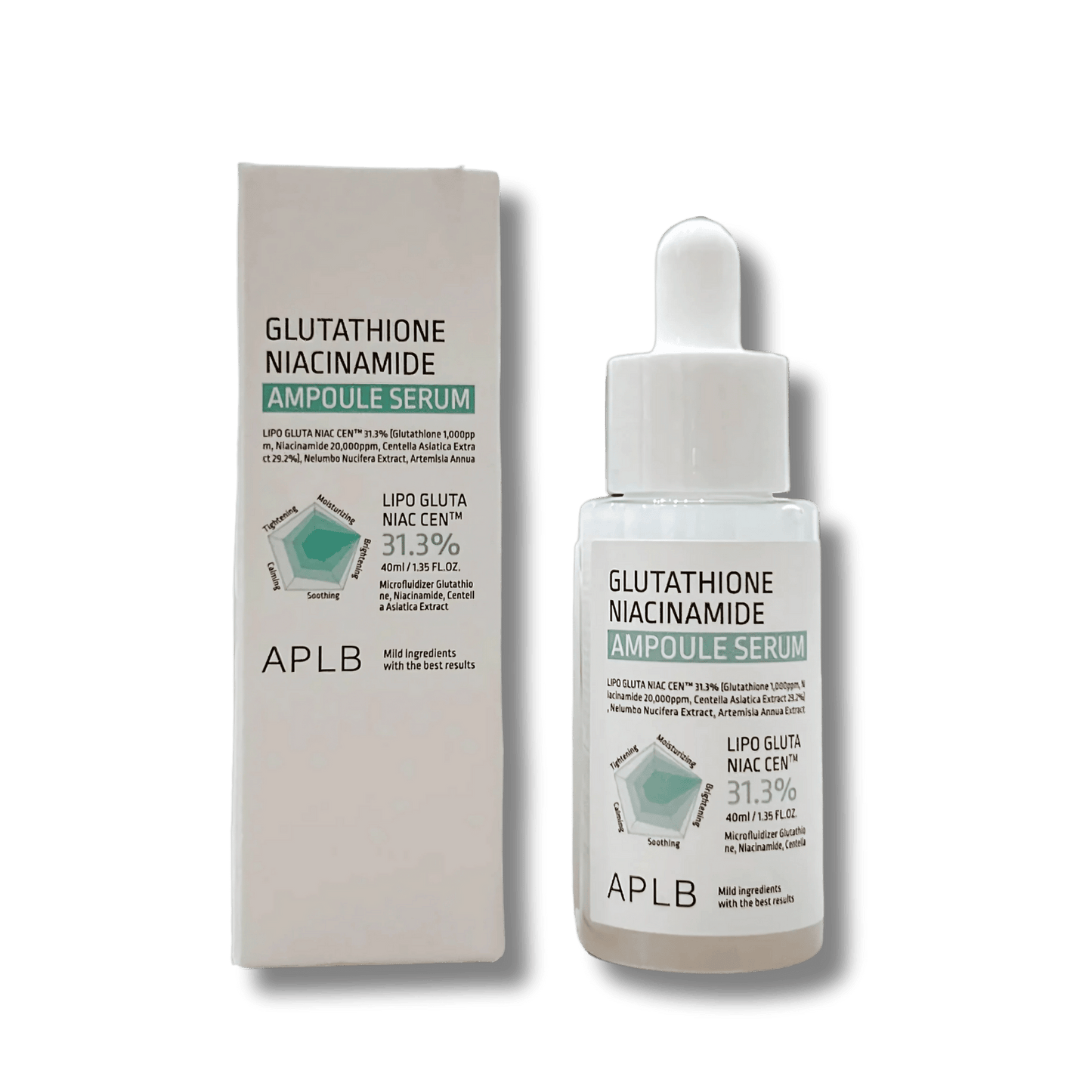 Buy Aplb Glutathione Niacinamide Ampoule Serum (40ml) In Pakistan From SkinStash!