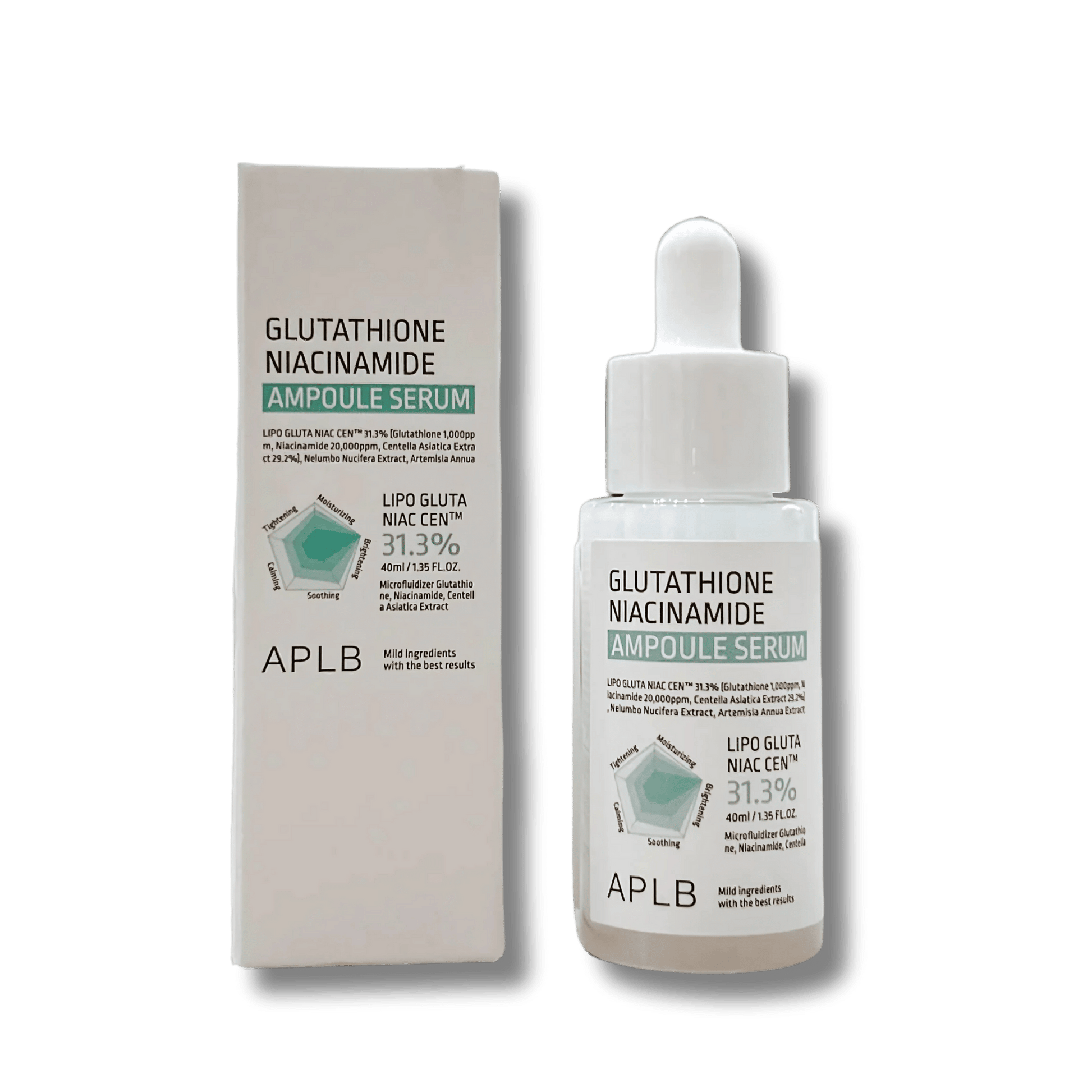 Buy Aplb Glutathione Niacinamide Ampoule Serum (40ml) In Pakistan From SkinStash!