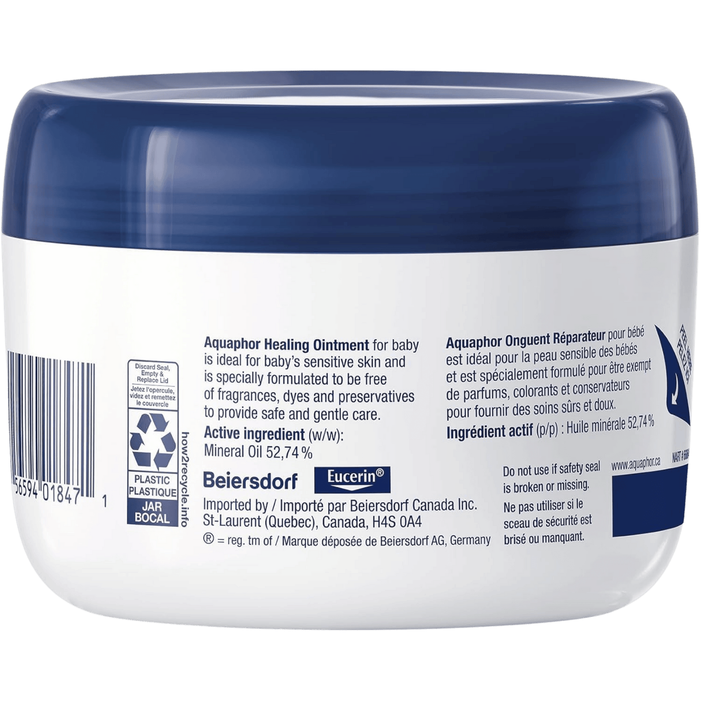 imported AquaphorBaby Healing Ointment