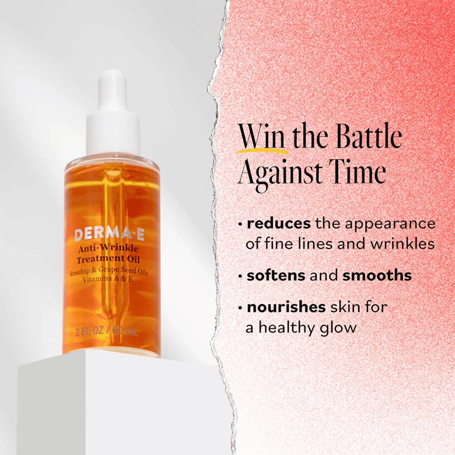 Anti-aging face oil, Derma E, 60 ml