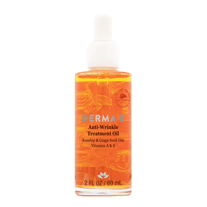 Derma E Anti-Wrinkle Treatment Oil 60ml - Reduces Wrinkles and Hydrates Skin