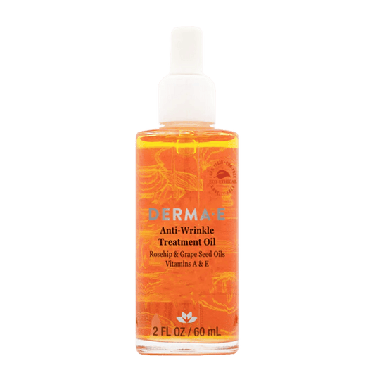 Derma E Anti-Wrinkle Treatment Oil 60ml - Reduces Wrinkles and Hydrates Skin