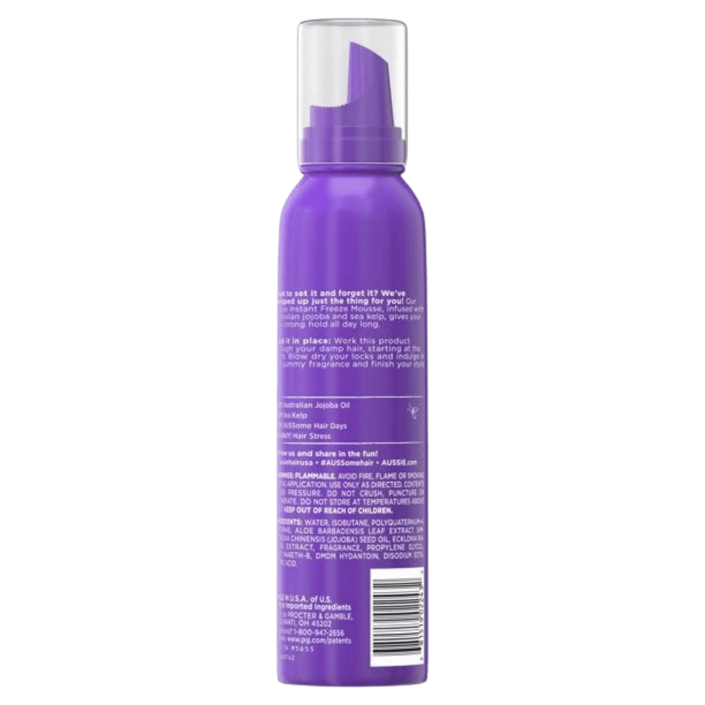 Aussie Mousse Instant Freeze Maximum Hold (177 g)