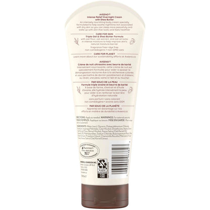 Aveeno Intense Relief Overnight Cream (208ml)
