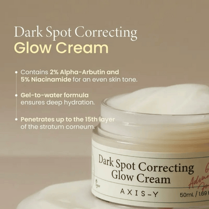 Axis-Y Dark Spot Correcting Glow Cream (50ml)