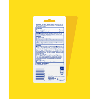 Banana Boat Sport Ultra Sunscreen Stick Broad Spectrum SPF 50+ (42.5g)