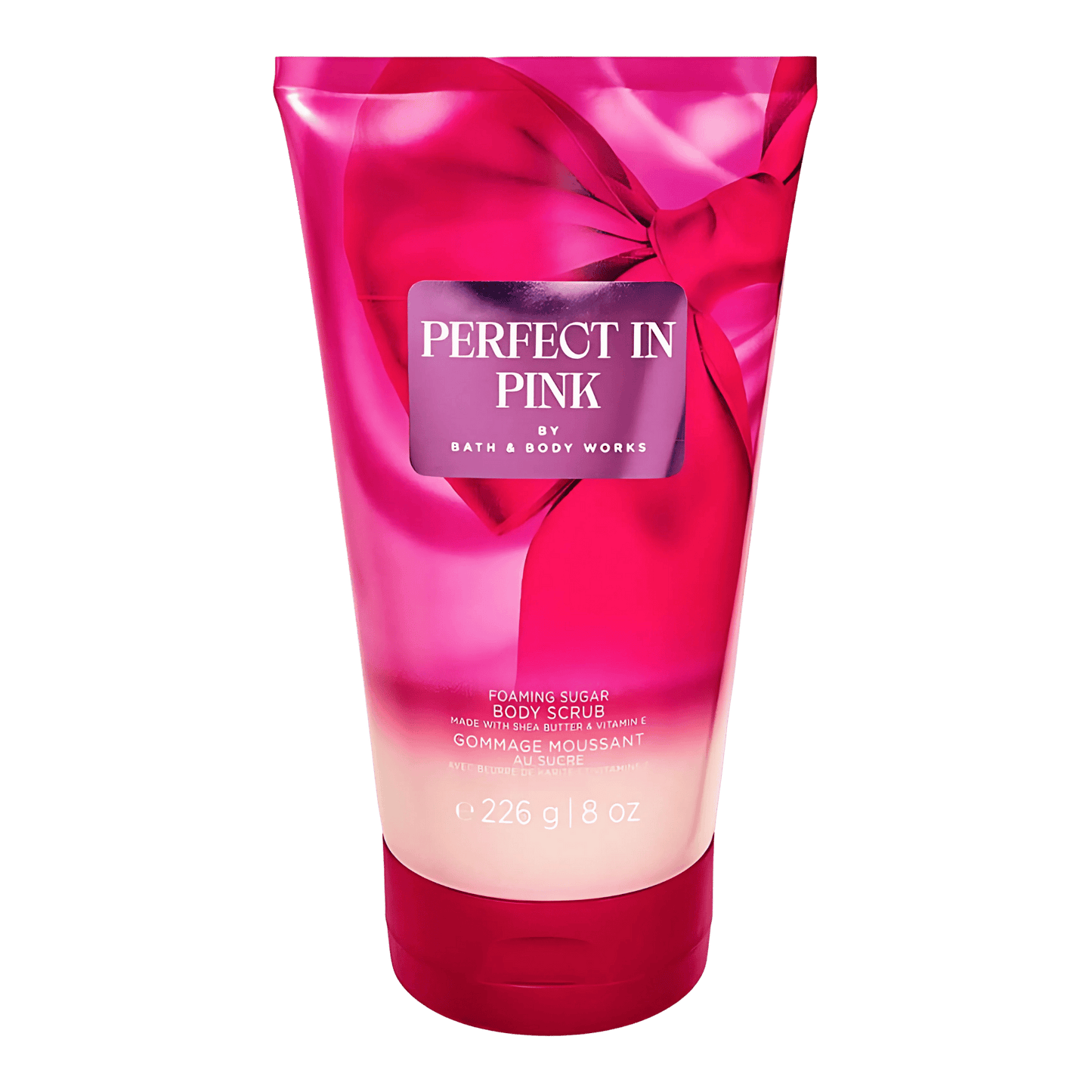 Bath & Body Works Perfect in Pink Body Scrub 226g – Gently exfoliates and smooths skin with a sweet, feminine scent Available at skinstash.pk 
