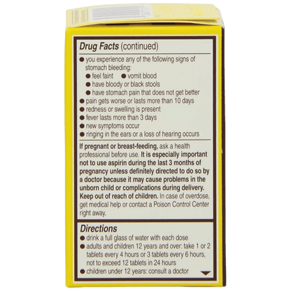 Bayer Genuine Aspirin 24Tabs Available in pakistan skinstash.pk