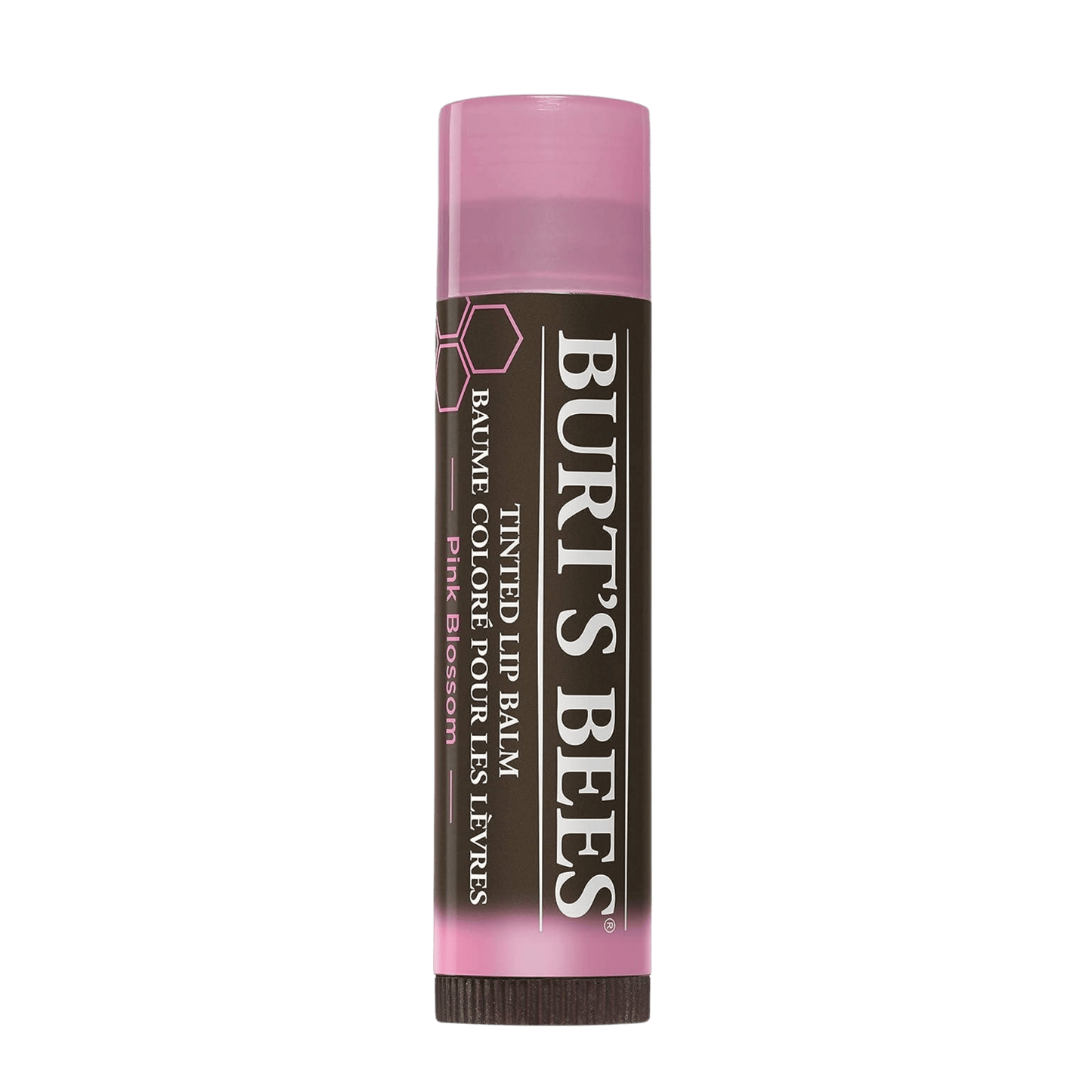 Burts Bees Natural Tinted Lip Balm Pink Blossom