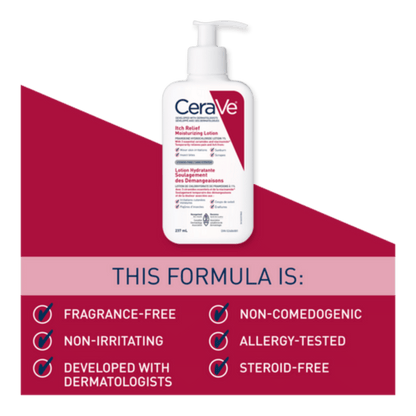 CeraVe Itch Relief Moisturizing Lotion (237ml) Canadian Variant