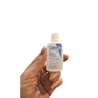 CeraVe Baby Wash & Shampoo 29ml – gentle tear-free formula for baby’s delicate skin and hair, enriched with ceramides at Skinstash.pk