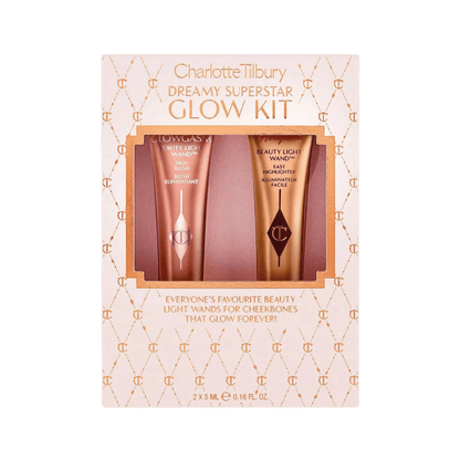 Get Charlotte Tilbury Charlotte’s Superstar Glow Kit - 2x5ml - Radiant skincare set for a luminous glow In Pakistan
