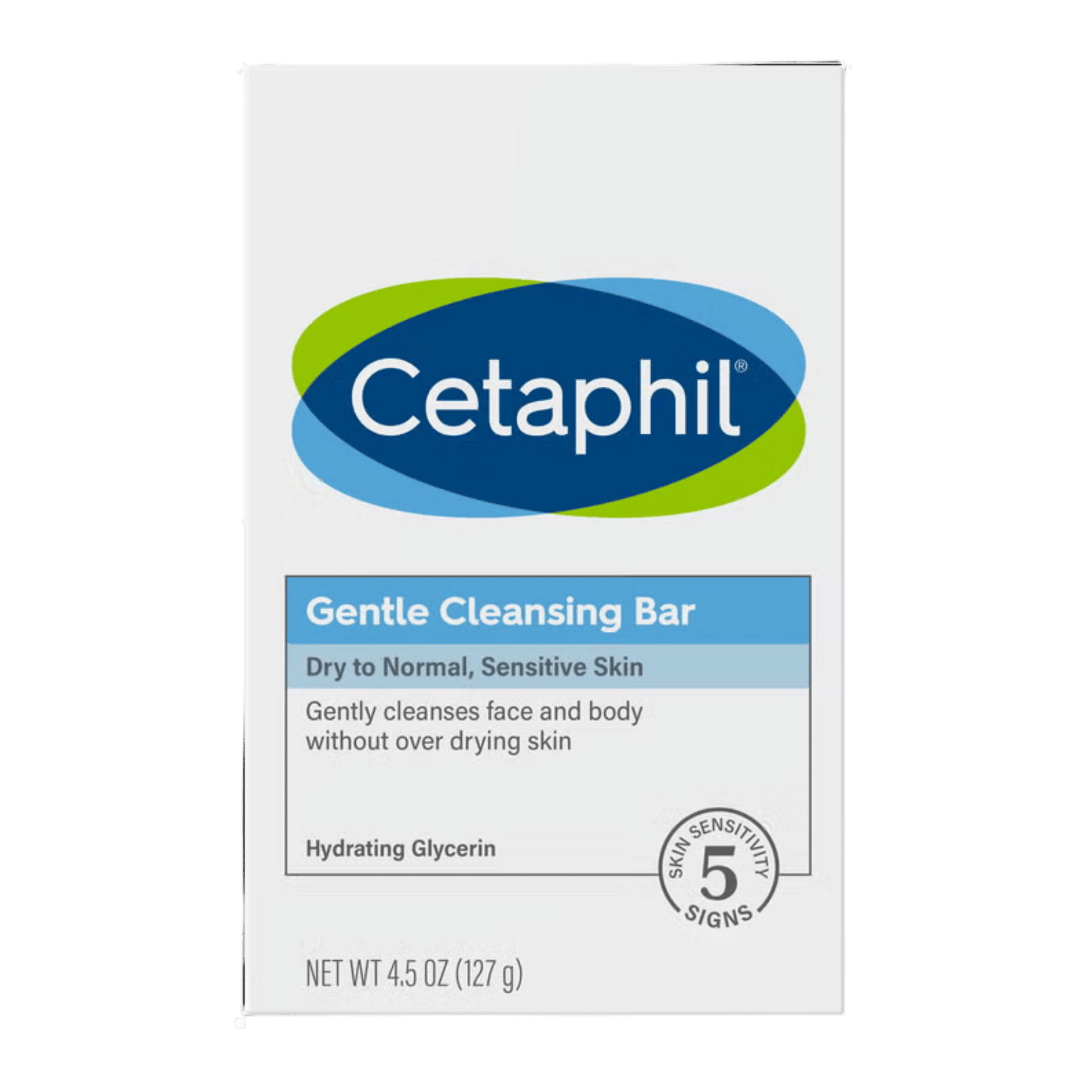 Buy Cetaphil Gentle Cleansing Bar Dry To Normal, Sensitive Skin, (127g) In SkinStash!