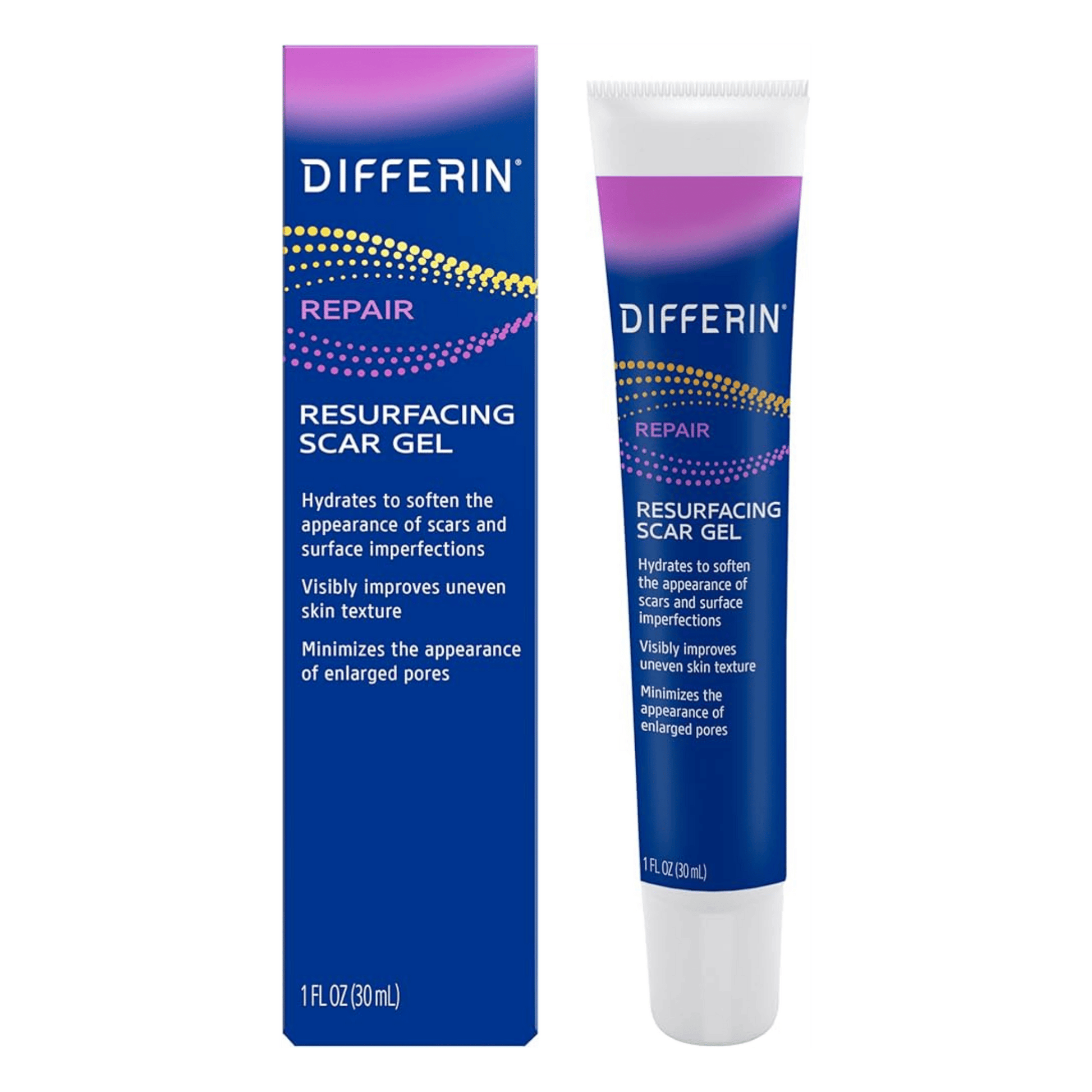 Differin Resurfacing Acne Scar Gel Treatment Unscented (30ml)
 available at skinstash.pk