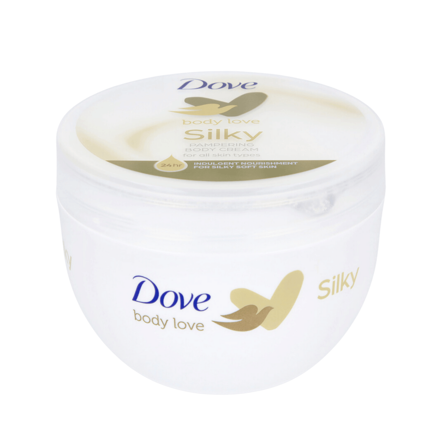 Dove Body Love Silky Pampering Body Cream, 300ml Skin Stash In Pakistan