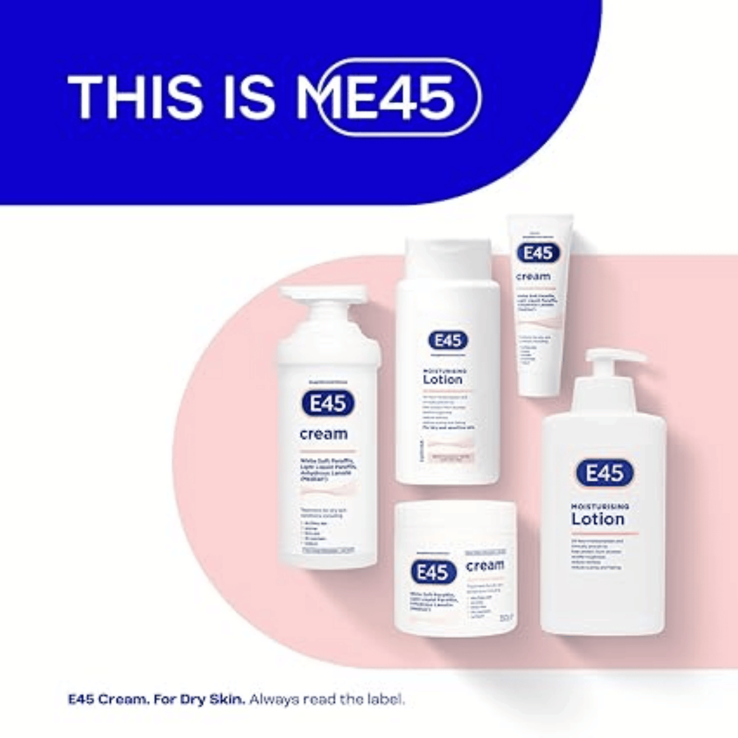 E45 Moisturising Lotion Dry & Sensitive Skin