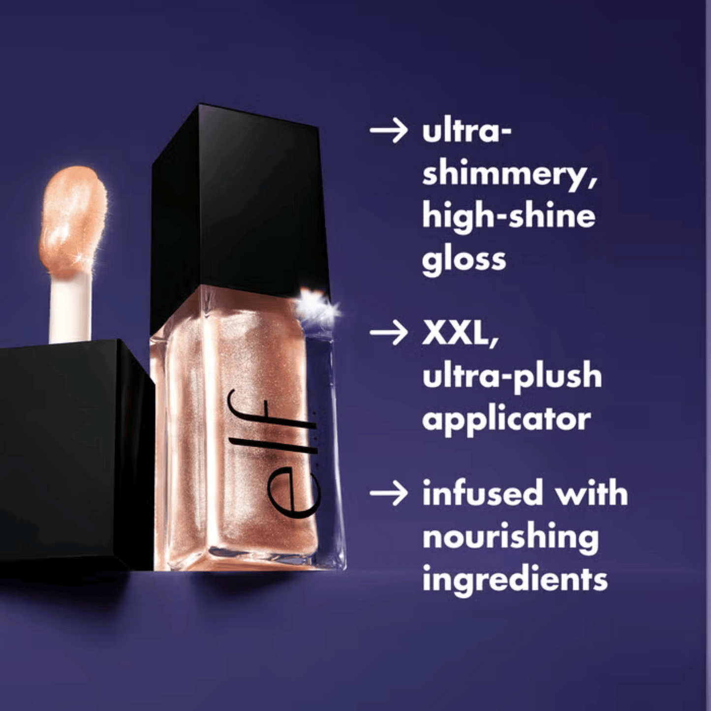 e.l.f. Cosmetics  Glow Reviver Lip Oil Glimmer | SkinStash