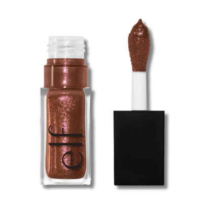 e.l.f. Cosmetics  Glow Reviver Lip Oil Glimmer Chocoluxe | SkinStash