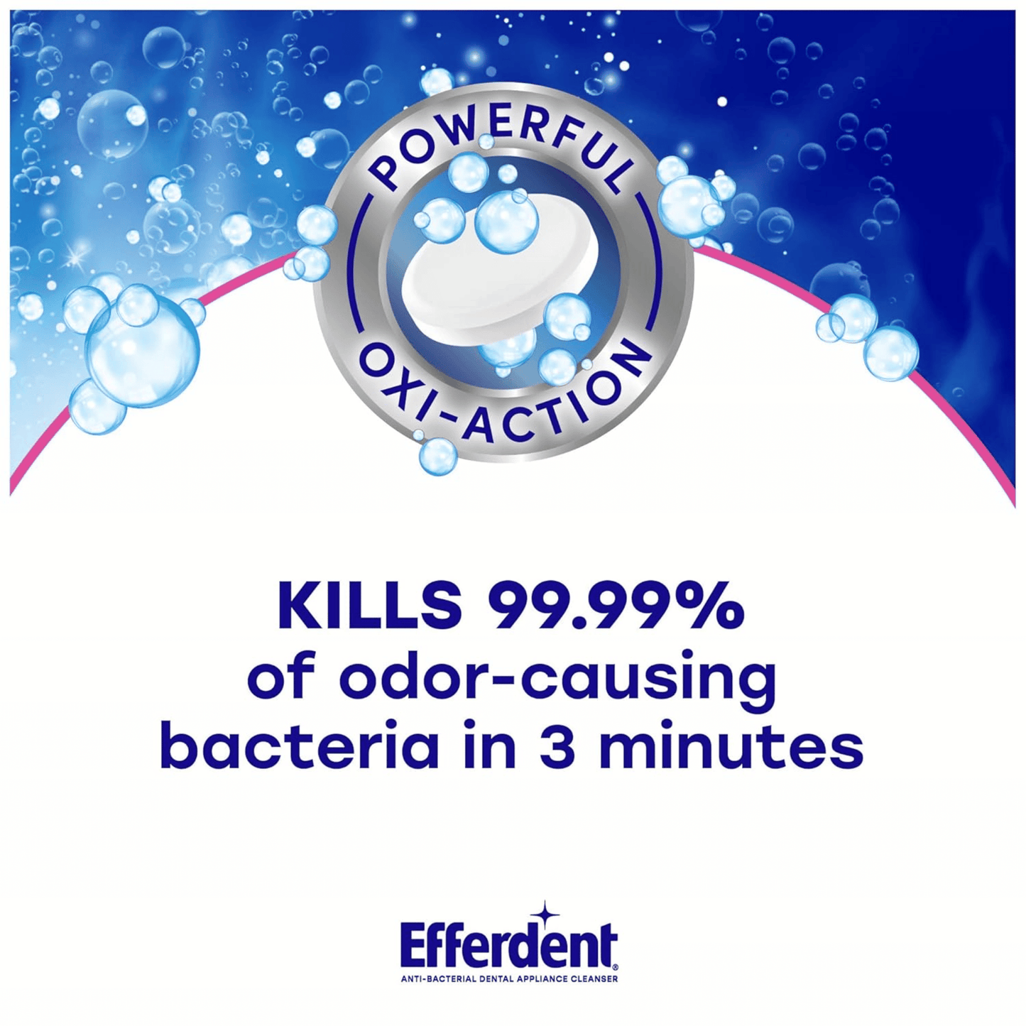Efferdent Complete Clean Anti-Bacterial Dental Appliance Cleanser