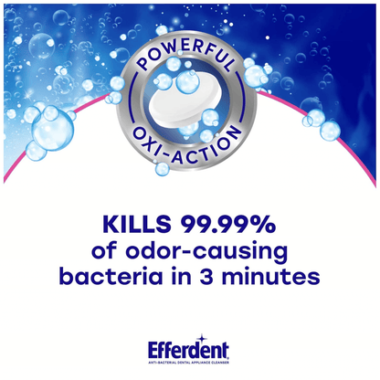 Efferdent Complete Clean Anti-Bacterial Dental Appliance Cleanser