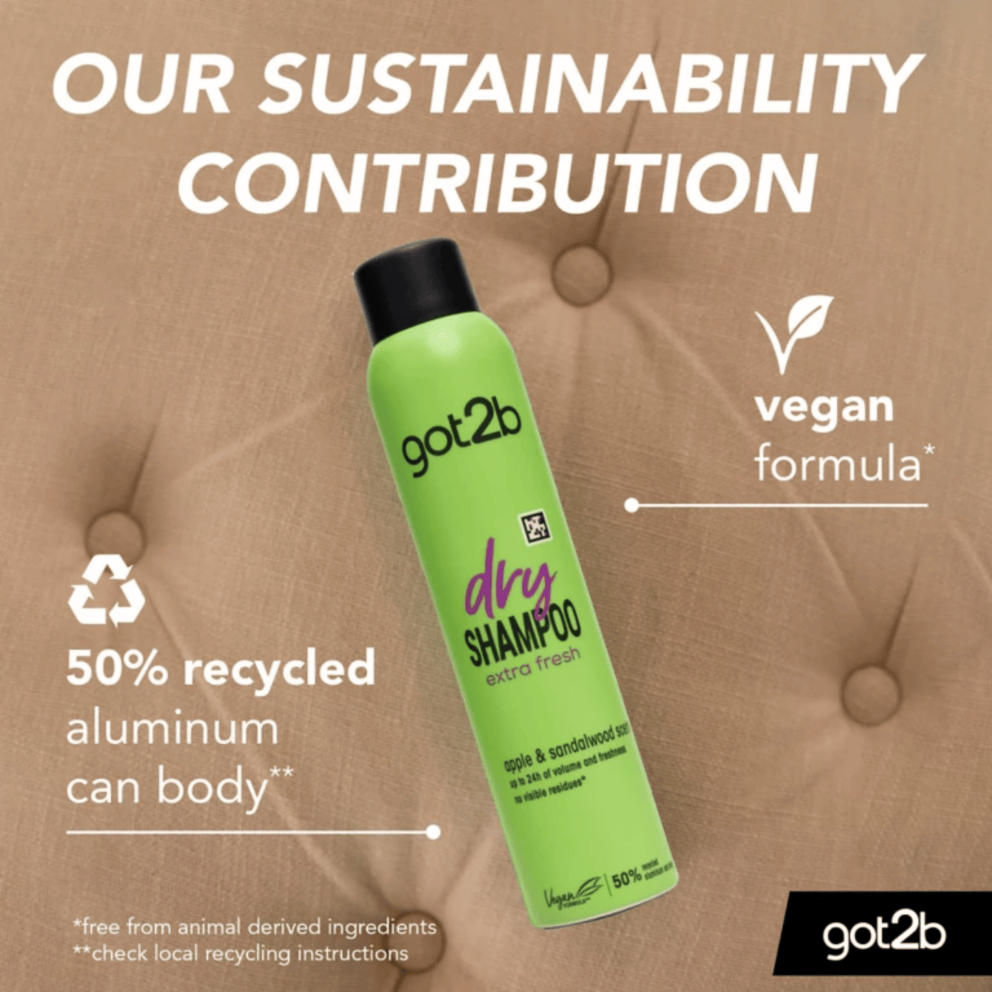 Got2b Dry Shampoo Extra Fresh Dry Shampoo (200ml)