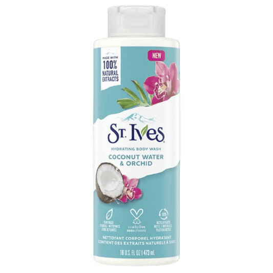 St. Ives,Hydrating Body Wash Coconut Water & Orchid