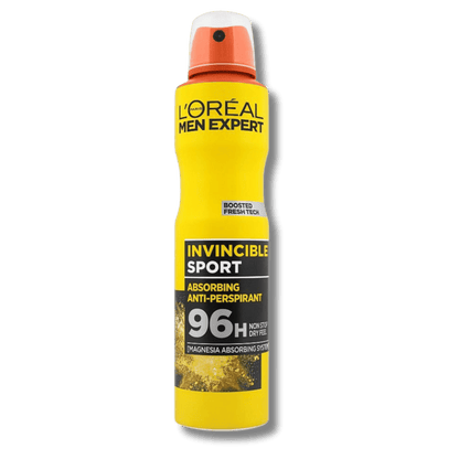 Buy L'Oreal Men Expert Invincible Sport Deodorant (250ml) In Pakistan!