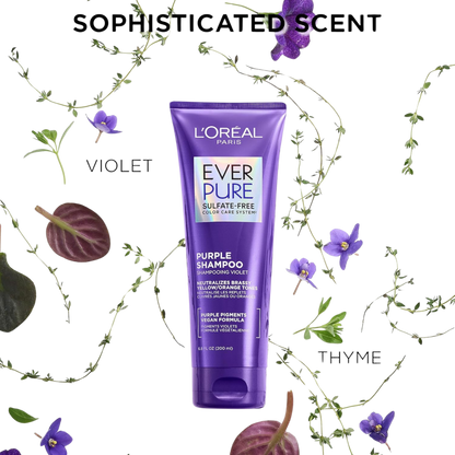 L'Oréal Paris EverPure Sulfate-Free Brass Toning Purple Shampoo