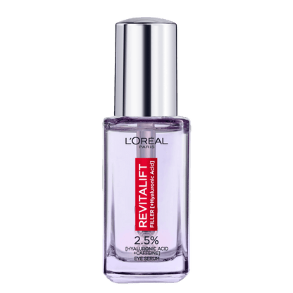 L'Oréal Revitalift 2.5% Hyaluronic Acid + Caffeine Eye Serum (20ml)