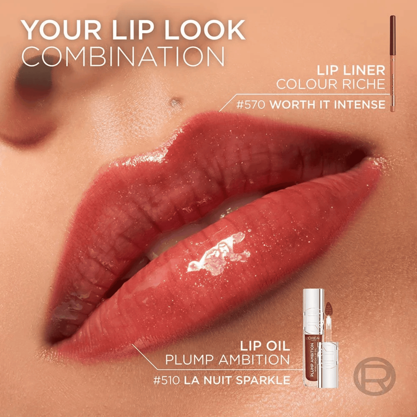 L'Oréal Plump Ambition Hyaluron Lip Oil (5.0ml)