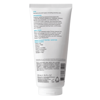 Imported La Roche Posay Toleriane Hydrating Facial Cleanser 