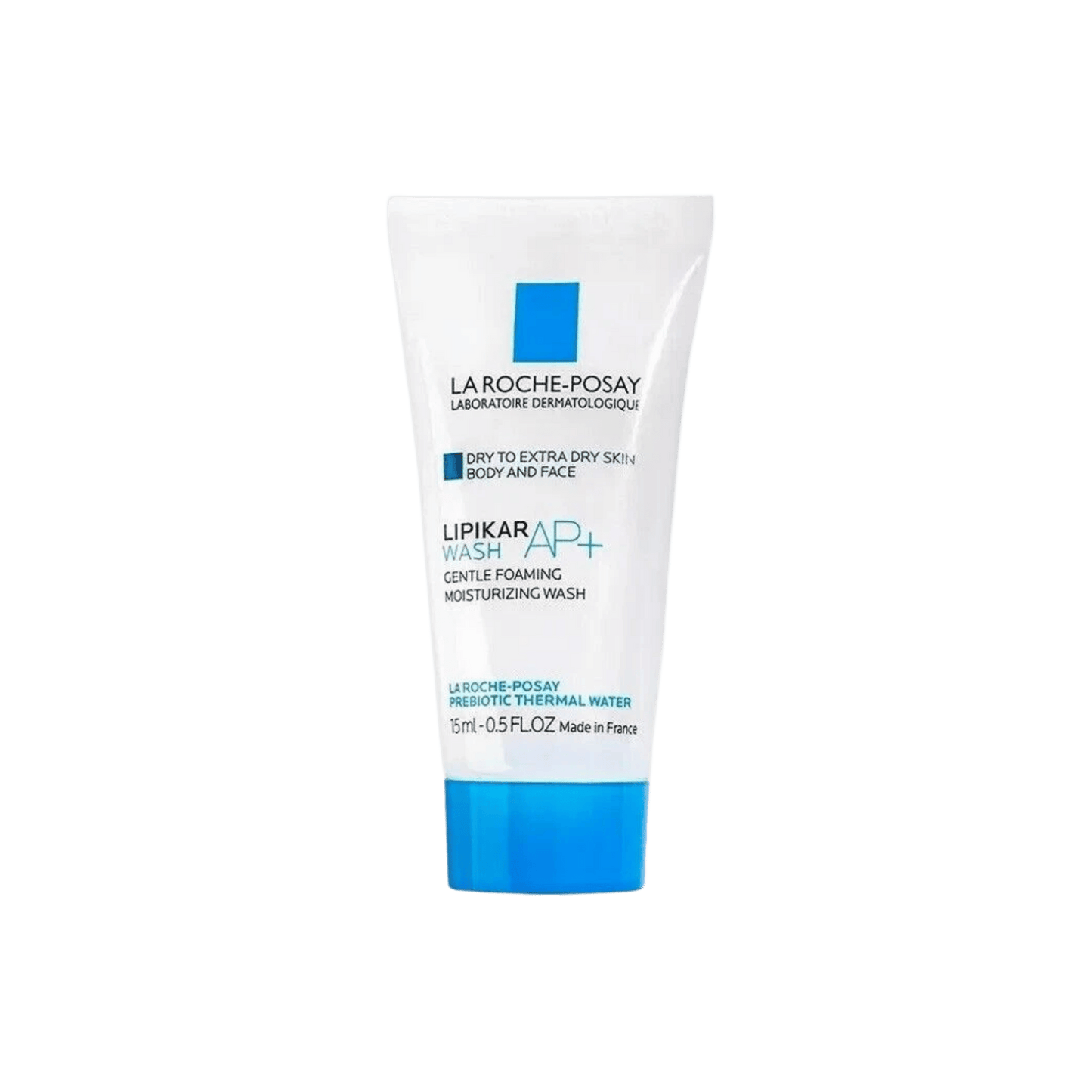 La Roche-Posay Lipikar AP+ Gentle Foaming Wash 15ml – ultra-gentle body wash for dry, eczema-prone skin with soothing and hydrating care at Skinstash.pk