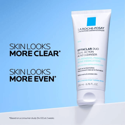 Original La Roche Posay Effaclar Dual Action Acne Face Cleanser