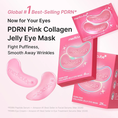 Impoted Medicube Pdrn Pink Collagen Jelly Eye Mask 